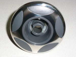 107974 Vita Spa by MAAX® Jet – 300 Series Directional Stainless Steel Wave, 3-Spoke (Replaces 109106 & 109107, OEM Replacement) 109106 Vita Spa 300 Series, Jet, 300, DIR, SS, 5 Spoke Jet, Vita Spa by Maax jets 109106, Maax spa jet 109106
