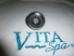 Part #110377 – Vita Spa 300 Series Directional Jet (Graphite with Stainless Steel, Halo No-Air Pro-Loc, OEM Replacement) for 2009+ MAAX® hot tubs - 110377