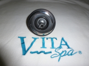 Part #110380 and #110686 are replaced by #110877 – Vita Spa 400 Series Roto Jet (Graphite with Stainless Steel, Halo Pro-Loc, OEM Replacement) for 2009+ MAAX® hot tubs 