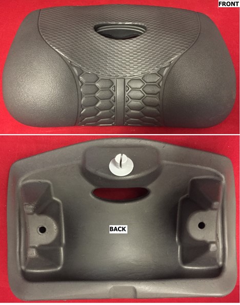 Vita Spa Replacement Pillow – 3-Texture Ergonomic Non-Collar | OEM #110600 – Graphite (Does not include the Logo) 