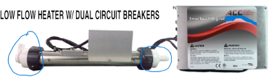 Vita Spa Low Flow Spa Pack – Part #200-UNIPACK-2000-LF-NN | 4kW Low-Flow Controller | OEM Upgrade Kit: custom-configured for your low-flow hot tub. (Electronic part that is not returnable). Allow 7-10 Days (Special Order). 