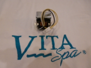 442205, Vita Spa Transformer L500 L200 L100 110v 12v 8 pin: (Electronic part that is not returnable)  