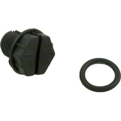 Vita Spa Drain Plug With Oring: Fits 3 HP and 4 HP Pumps (Wet Ends) 