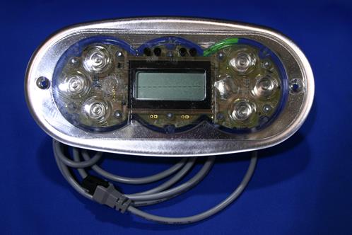 109242 TOPSIDE, TP600 US-CE, 6 BTN PANEL With 5 BTN Overlay maax spa 109242, maax spa TOPSIDE, TP600 US CE, 6 BTN PANEL With 5 BTN Overlay, vita spa by maax top side, spa side controller, 109242