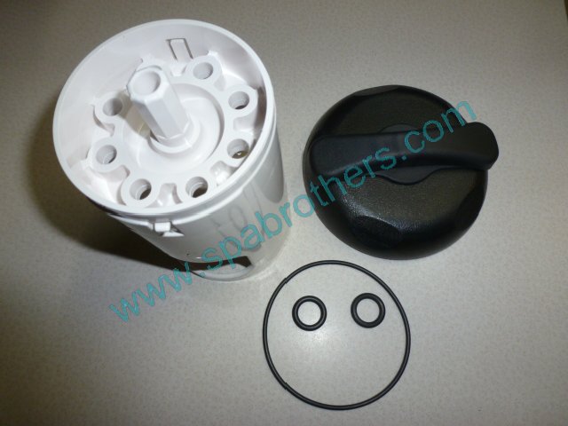 212065 Diverter Valve Kit Black With Internal Valve (New Look) DISCONTINUED  10 Left In Stock 