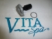 231510-Gray Kit : Gray Vita Spa Waterfall Valve Kit: Does not include white PVC body assembly.   - 231510-Gray Kit