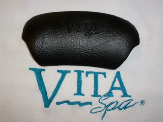 532004, Vita Spa Pillow, Small 1999 with logo no cup (Black) Special Order Only 
