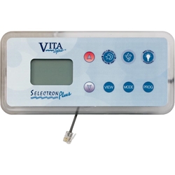 460087, Vita Spa L500 Selectron Plus, L500 Controller 8 Buttons, 0460087, 30460087  NEW LOOK   (Electronic part that is not returnable) 460087, vita 460087, vita spa 460087, 460087 vita, 460087 vita spa, Vita Spa L500, Vita Spa Selectron Plus, Vita L500, 0460087,30460087, Consumer Engineering Topside Control Panel 460087, L500, LC500, 8 Button, top side, 